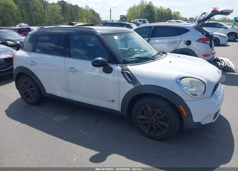 2012 MINI COOPER S COUNTRYMAN VIN: WMWZC5C5XCWL61236