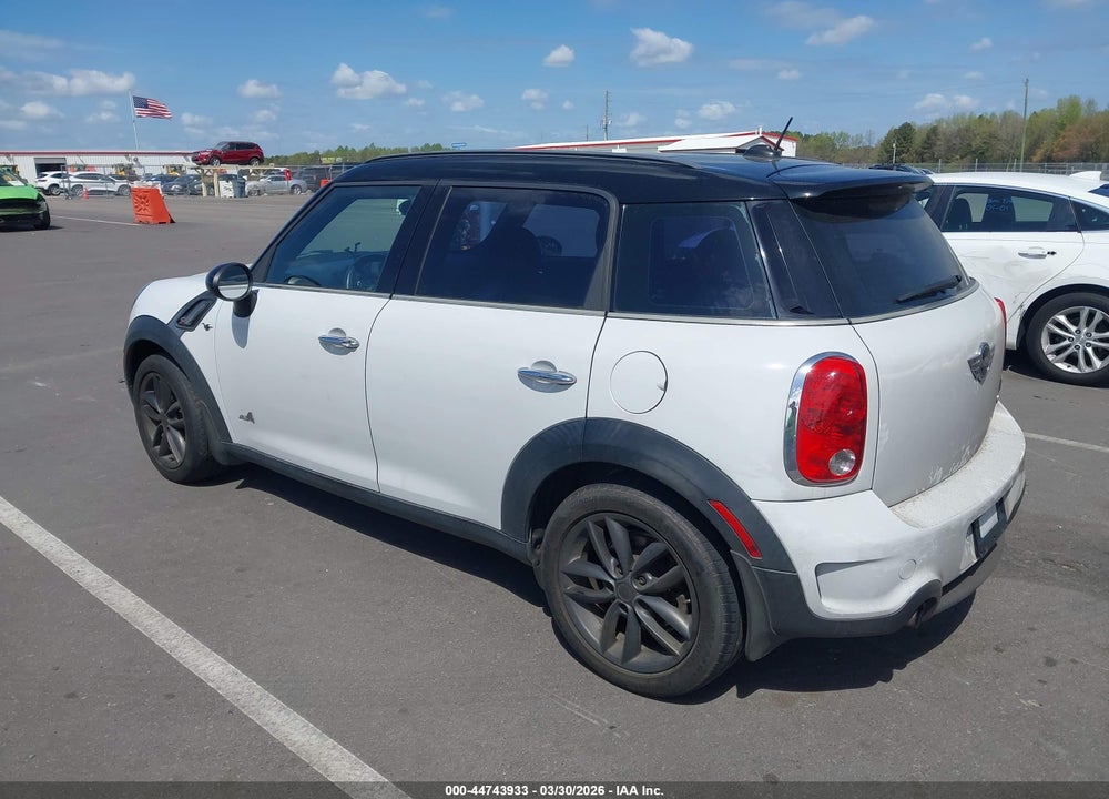 2012 MINI COOPER S COUNTRYMAN VIN: WMWZC5C5XCWL61236