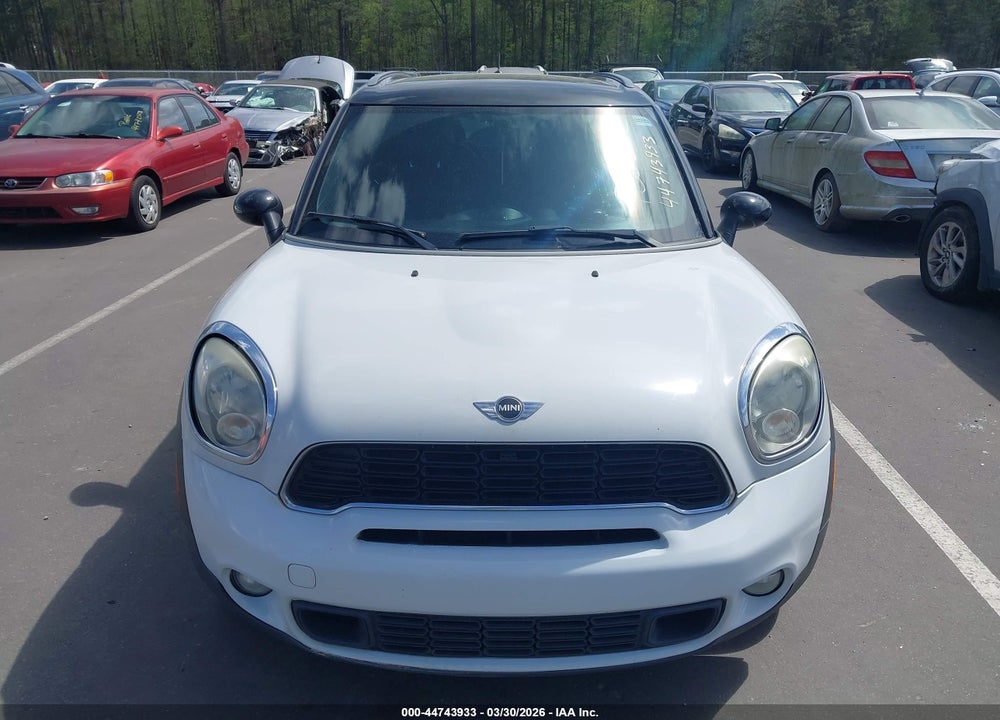 2012 MINI COOPER S COUNTRYMAN VIN: WMWZC5C5XCWL61236