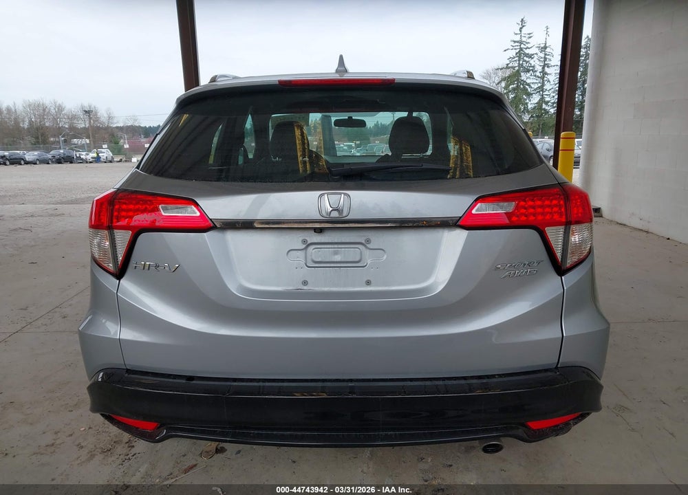 2020 HONDA HR-V AWD SPORT VIN: 3CZRU6H16LM723486