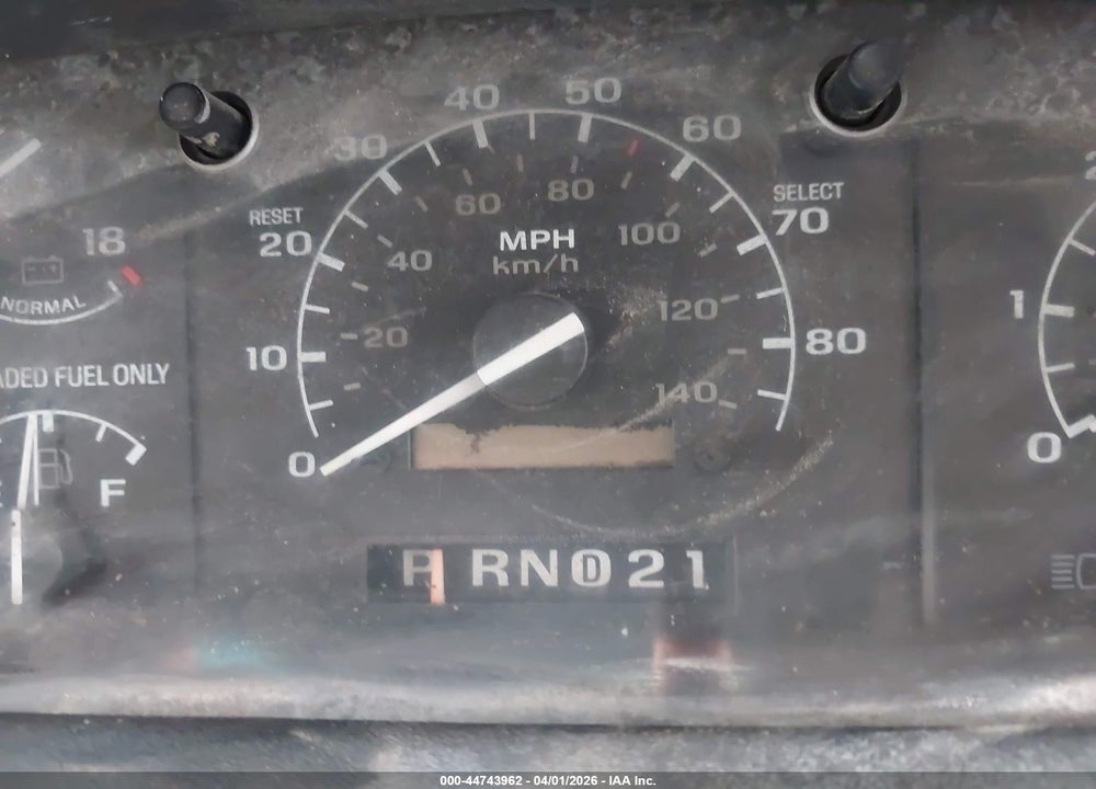 1993 FORD BRONCO U100 VIN: 1FMEU15HXPLB09391