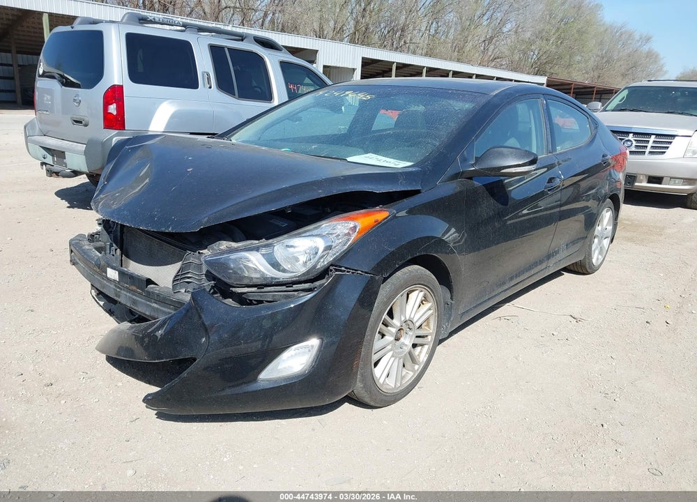 2013 HYUNDAI ELANTRA LIMITED VIN: KMHDH4AE8DU867863