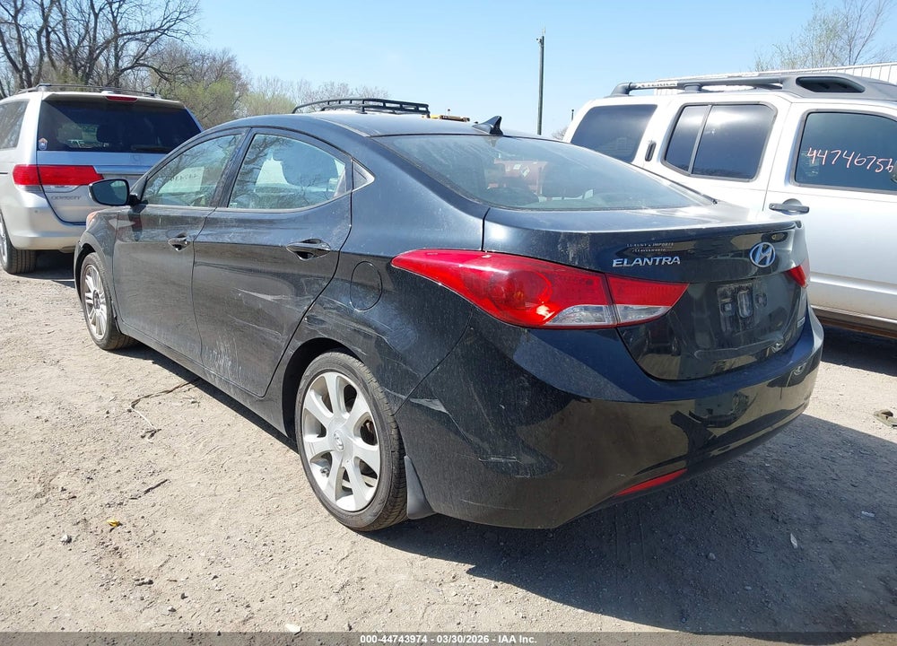 2013 HYUNDAI ELANTRA LIMITED VIN: KMHDH4AE8DU867863