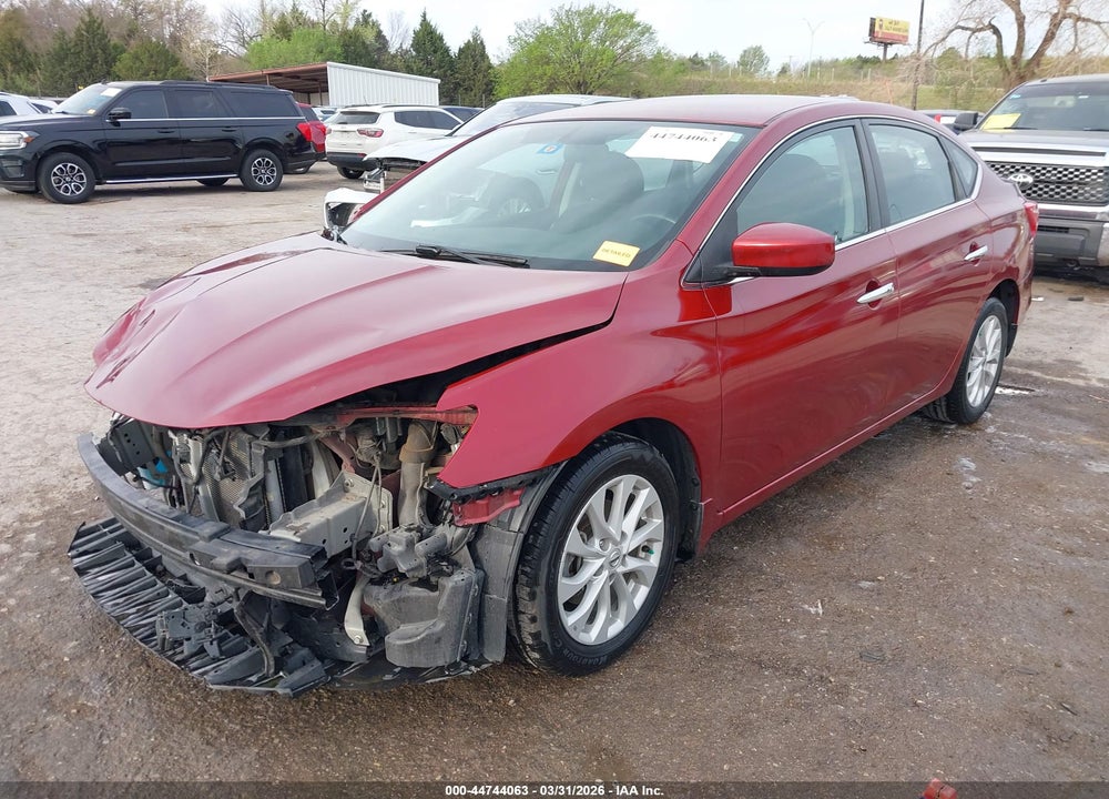 2019 NISSAN SENTRA SV VIN: 3N1AB7AP5KY282943
