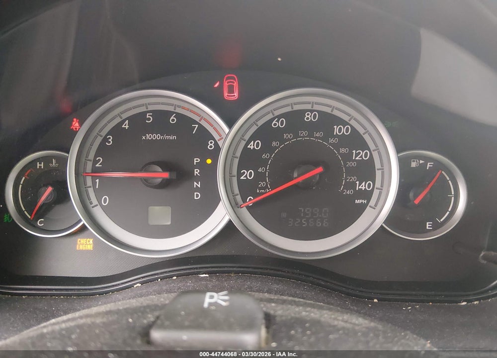 2005 SUBARU OUTBACK 2.5I LIMITED VIN: 4S4BP62C557308340