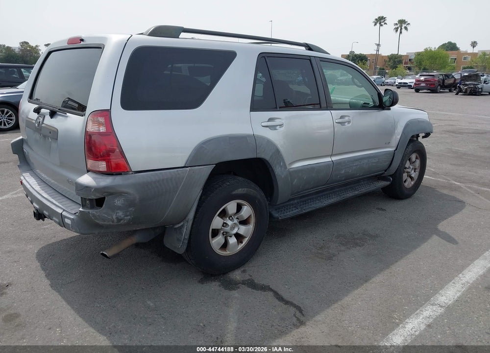 2003 TOYOTA 4RUNNER SR5 V6 VIN: JTEZU14R238000481