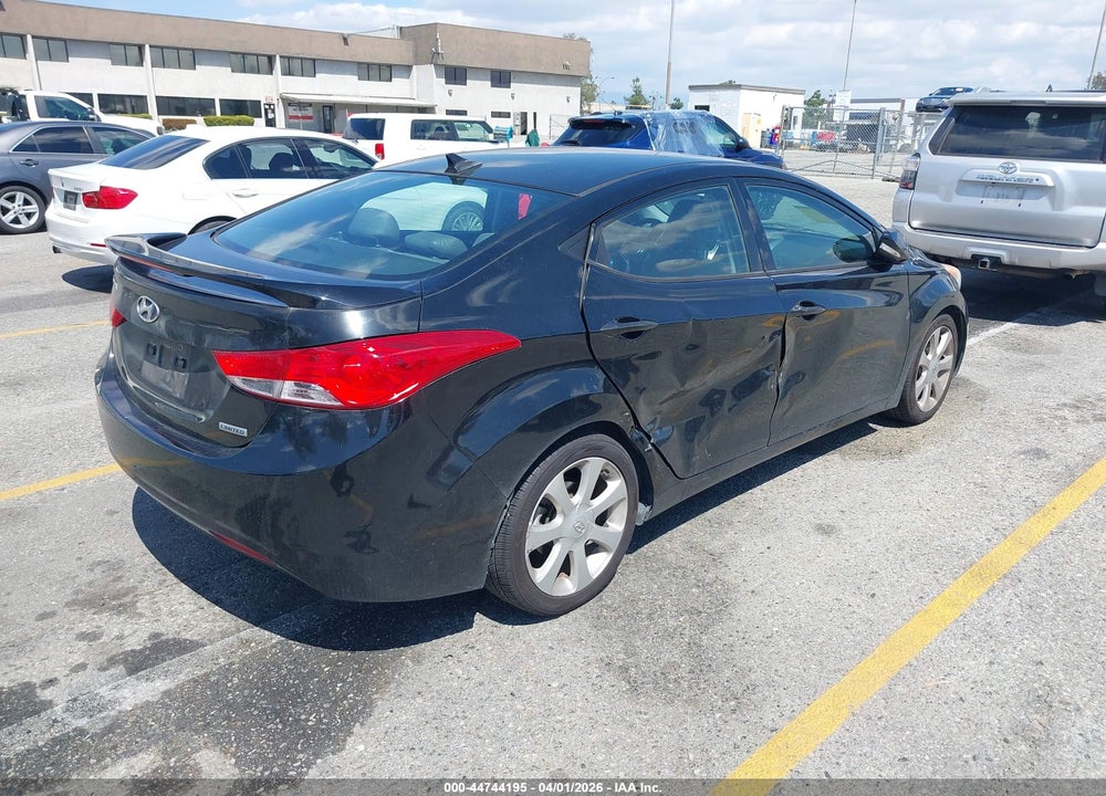 2013 HYUNDAI ELANTRA LIMITED VIN: 5NPDH4AE0DH340737