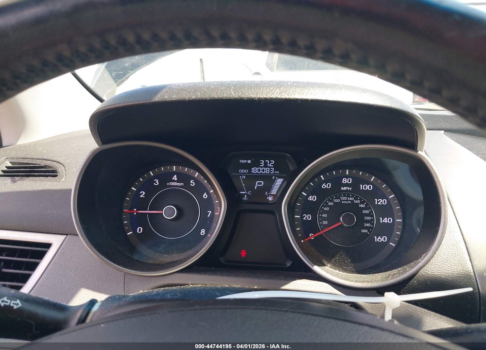 2013 HYUNDAI ELANTRA LIMITED VIN: 5NPDH4AE0DH340737
