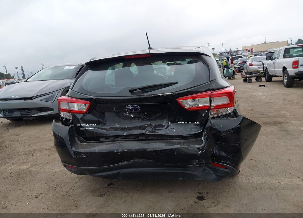 2019 SUBARU IMPREZA 2.0I VIN: 4S3GTAB6XK3727936