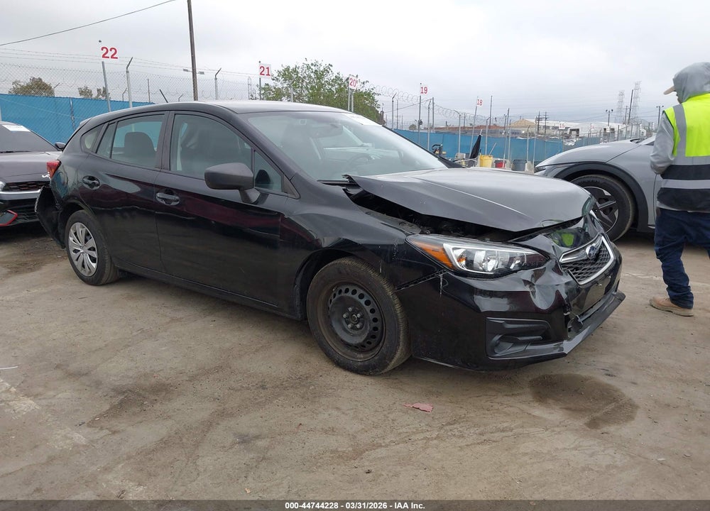 2019 SUBARU IMPREZA 2.0I VIN: 4S3GTAB6XK3727936
