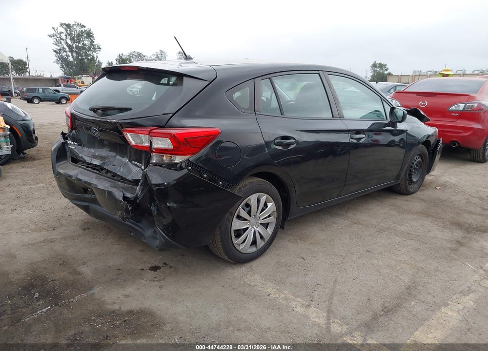 2019 SUBARU IMPREZA 2.0I VIN: 4S3GTAB6XK3727936