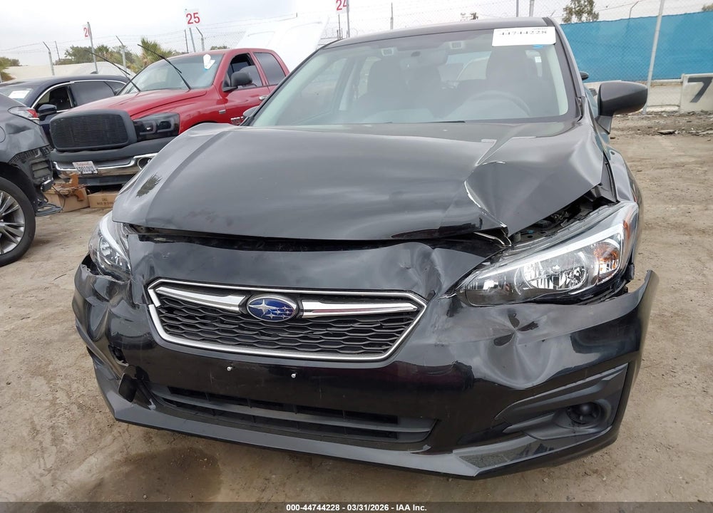 2019 SUBARU IMPREZA 2.0I VIN: 4S3GTAB6XK3727936
