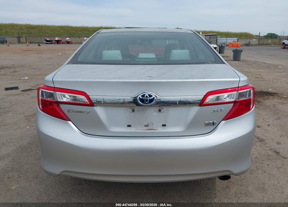 2013 TOYOTA CAMRY HYBRID XLE VIN: 4T1BD1FK4DU063978