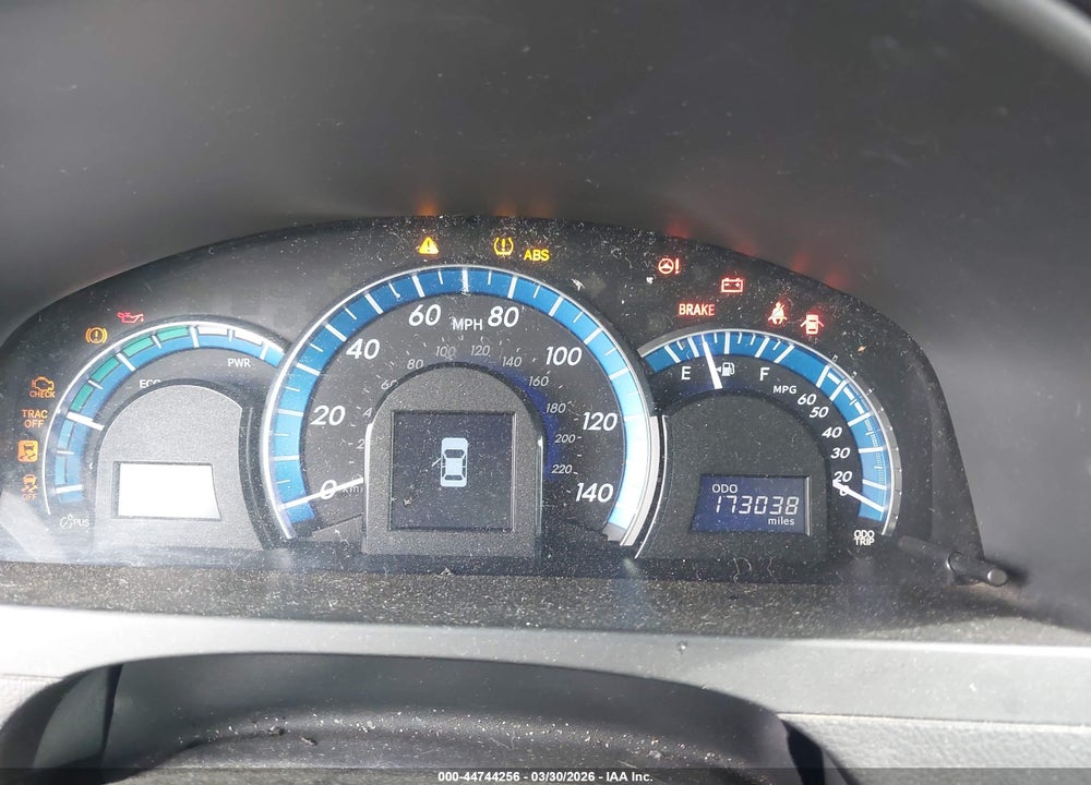 2013 TOYOTA CAMRY HYBRID XLE VIN: 4T1BD1FK4DU063978