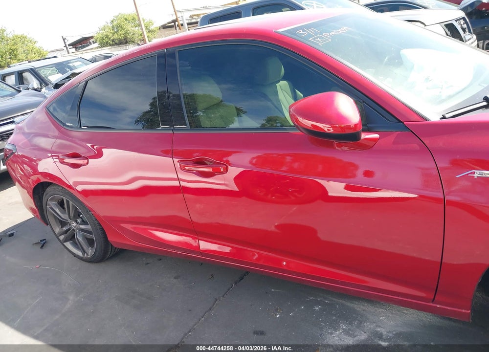 2023 ACURA INTEGRA A-SPEC VIN: 19UDE4H34PA015924