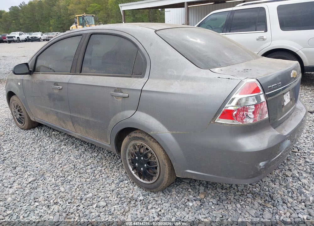 2007 CHEVROLET AVEO LS VIN: KL1TD56627B149199