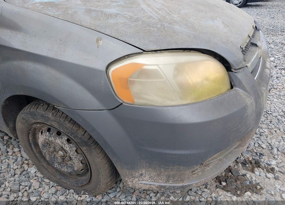 2007 CHEVROLET AVEO LS VIN: KL1TD56627B149199