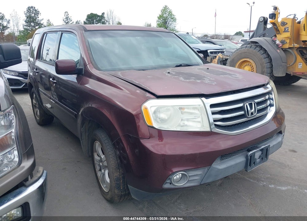 2012 HONDA PILOT EX-L VIN: 5FNYF4H58CB048134