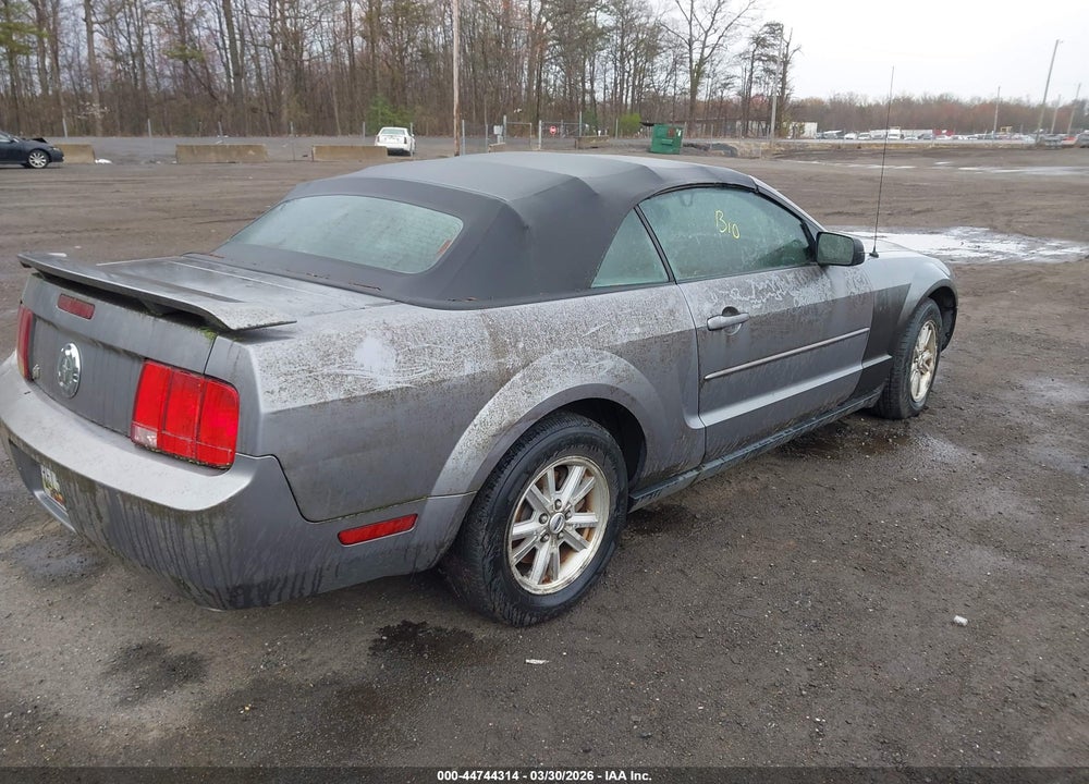 2006 FORD MUSTANG V6 VIN: 1ZVFT84N465210065