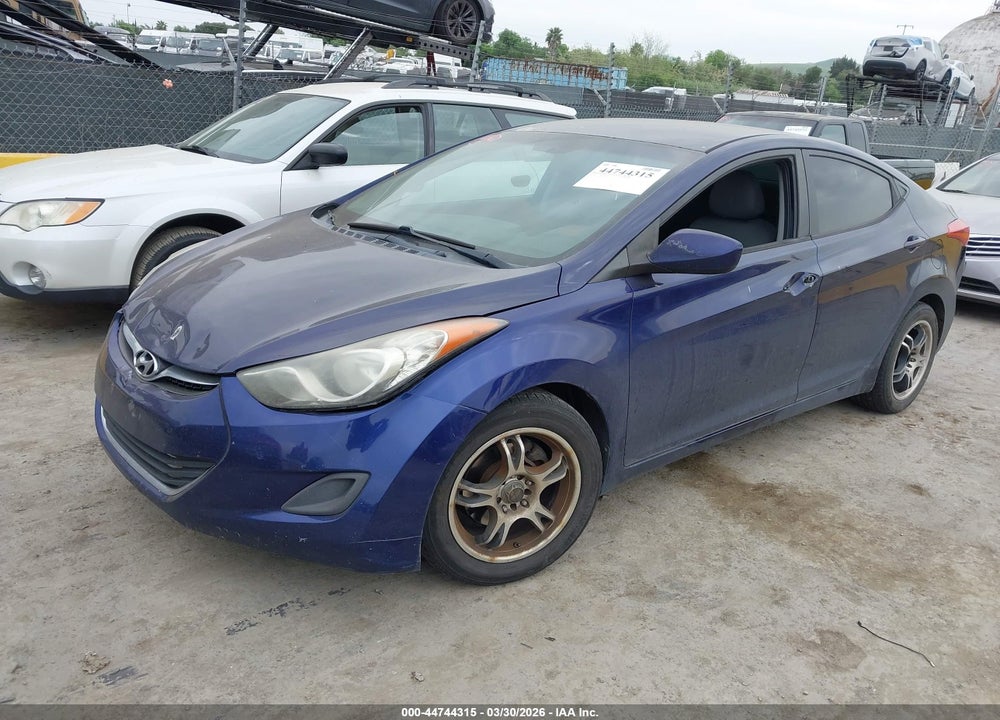 2011 HYUNDAI ELANTRA GLS VIN: 5NPDH4AE7BH038097
