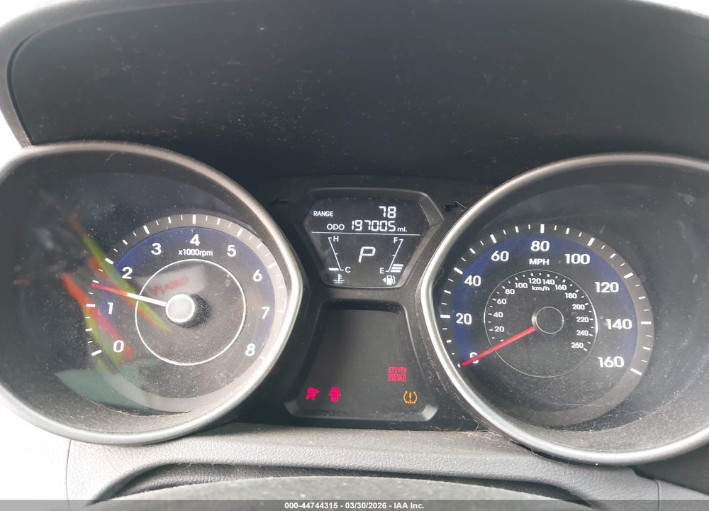 2011 HYUNDAI ELANTRA GLS VIN: 5NPDH4AE7BH038097