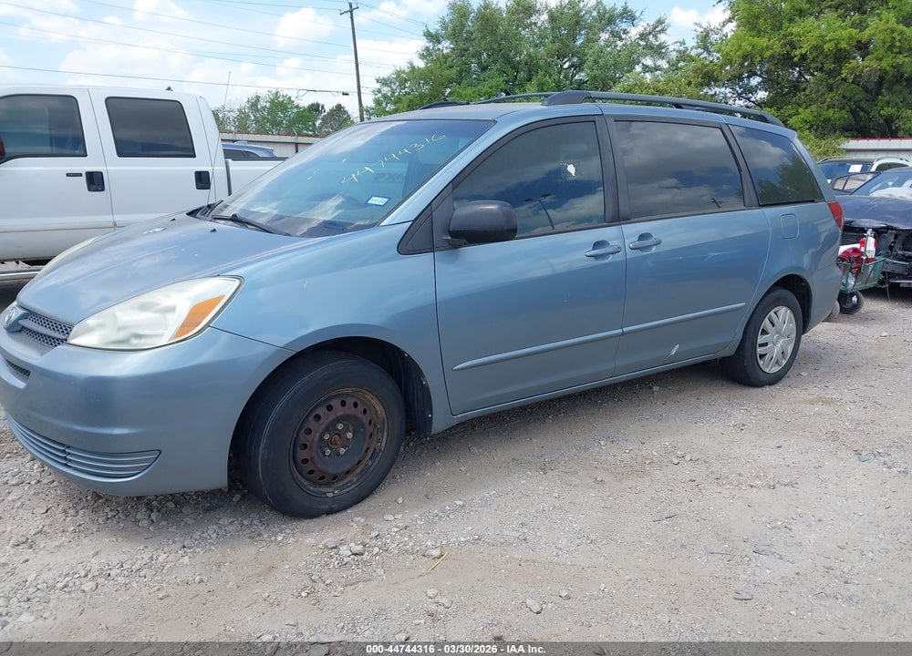 2005 TOYOTA SIENNA LE VIN: 5TDZA23C75S260258