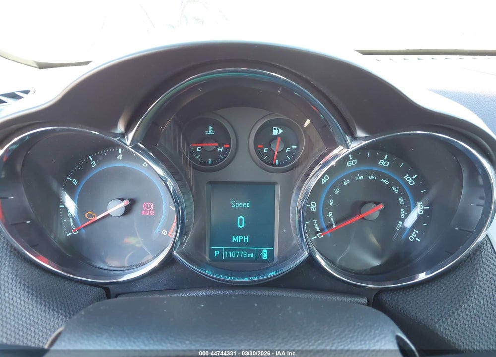 2012 CHEVROLET CRUZE 1LT VIN: 1G1PF5SC0C7131712
