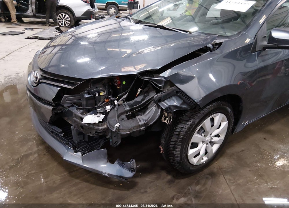2016 TOYOTA COROLLA LE VIN: 2T1BURHEXGC534432