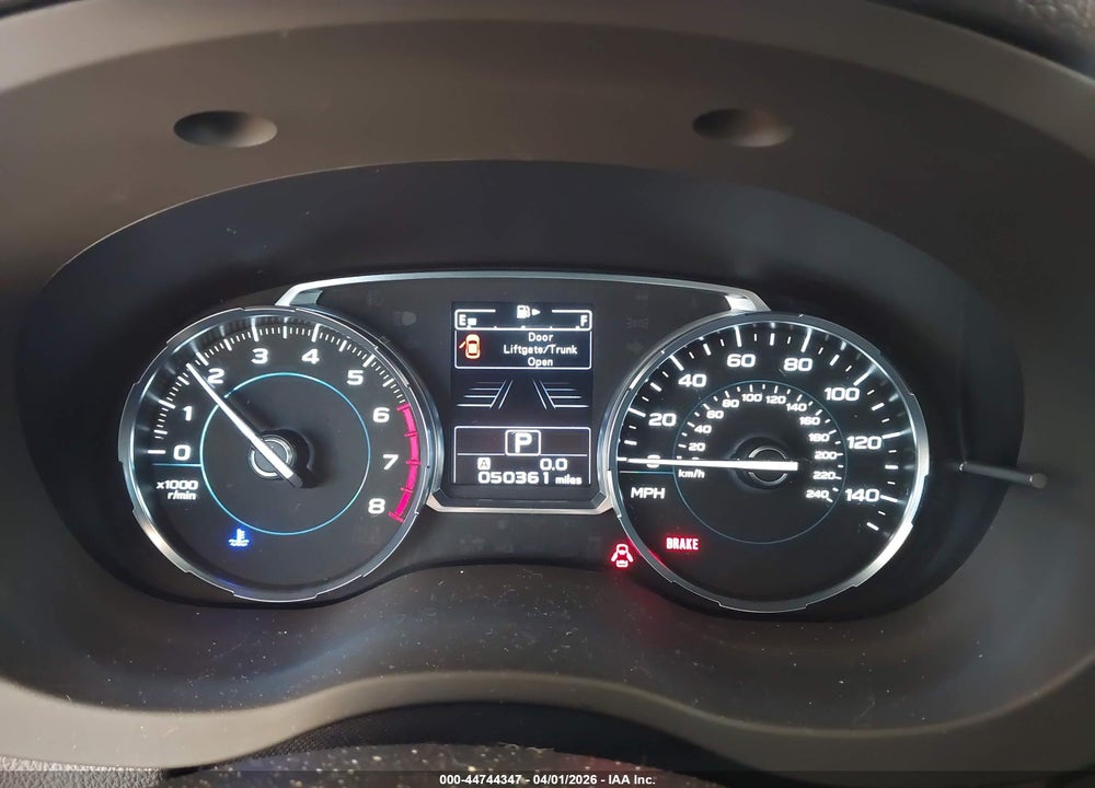 2017 SUBARU FORESTER 2.5I TOURING VIN: JF2SJAWC6HH548368