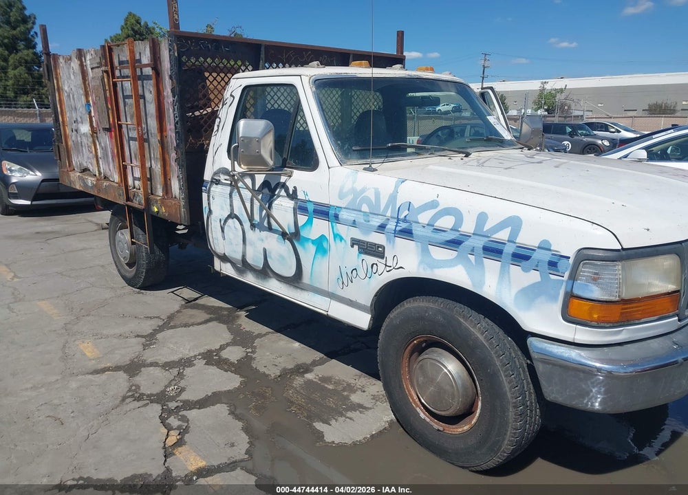 1997 FORD F-350 XL VIN: 1FDHF35G2VEB74263