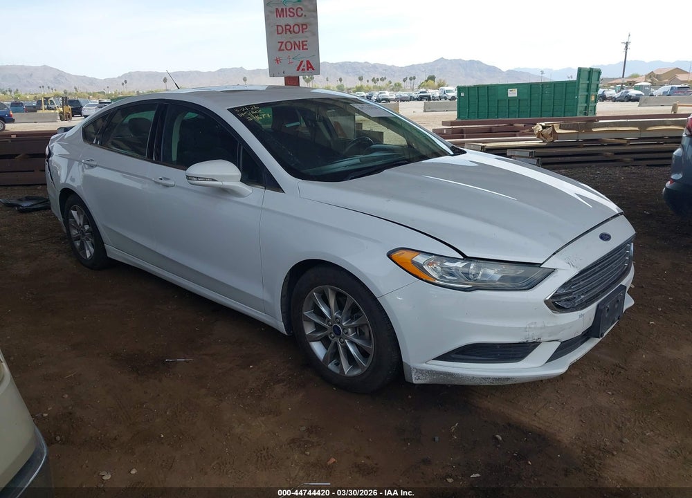 2017 FORD FUSION SE VIN: 3FA6P0H77HR107037