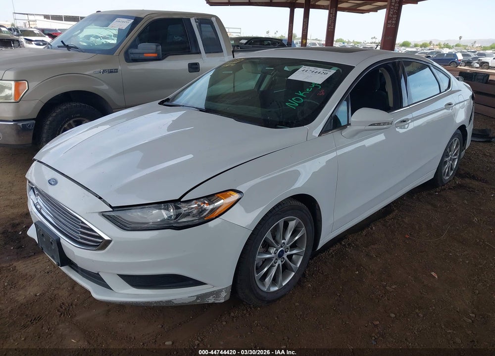 2017 FORD FUSION SE VIN: 3FA6P0H77HR107037
