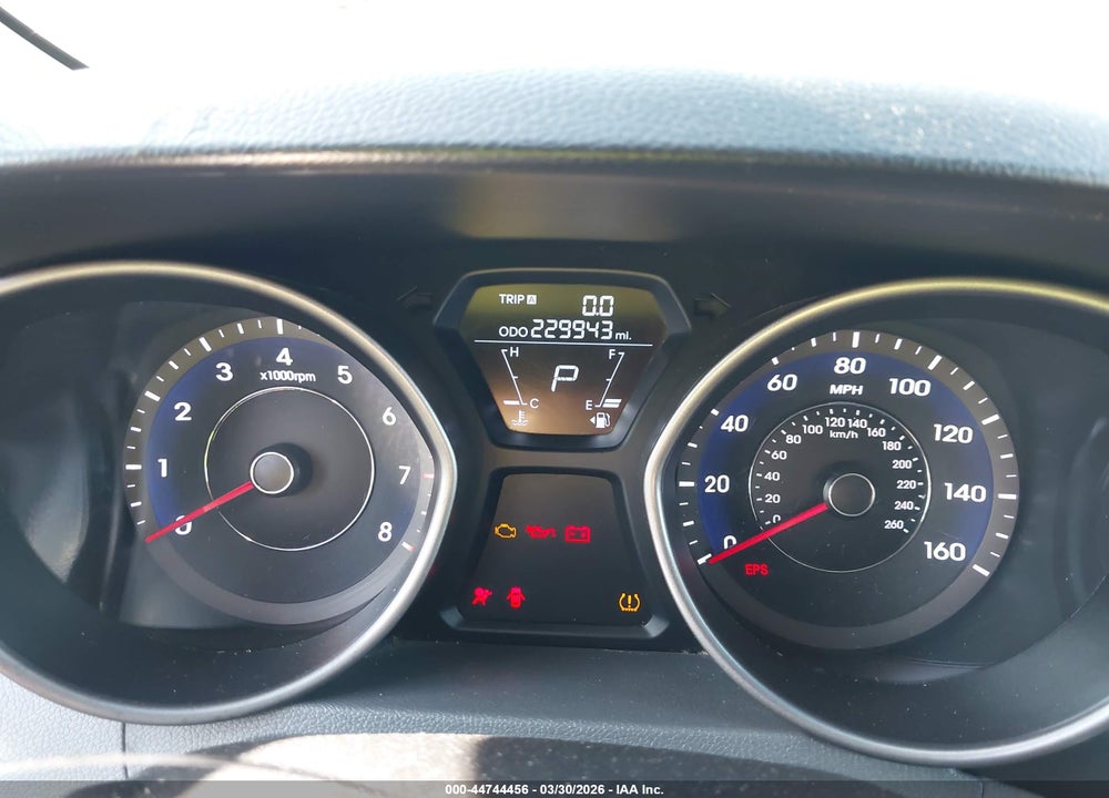 2013 HYUNDAI ELANTRA GLS VIN: 5NPDH4AE1DH388635