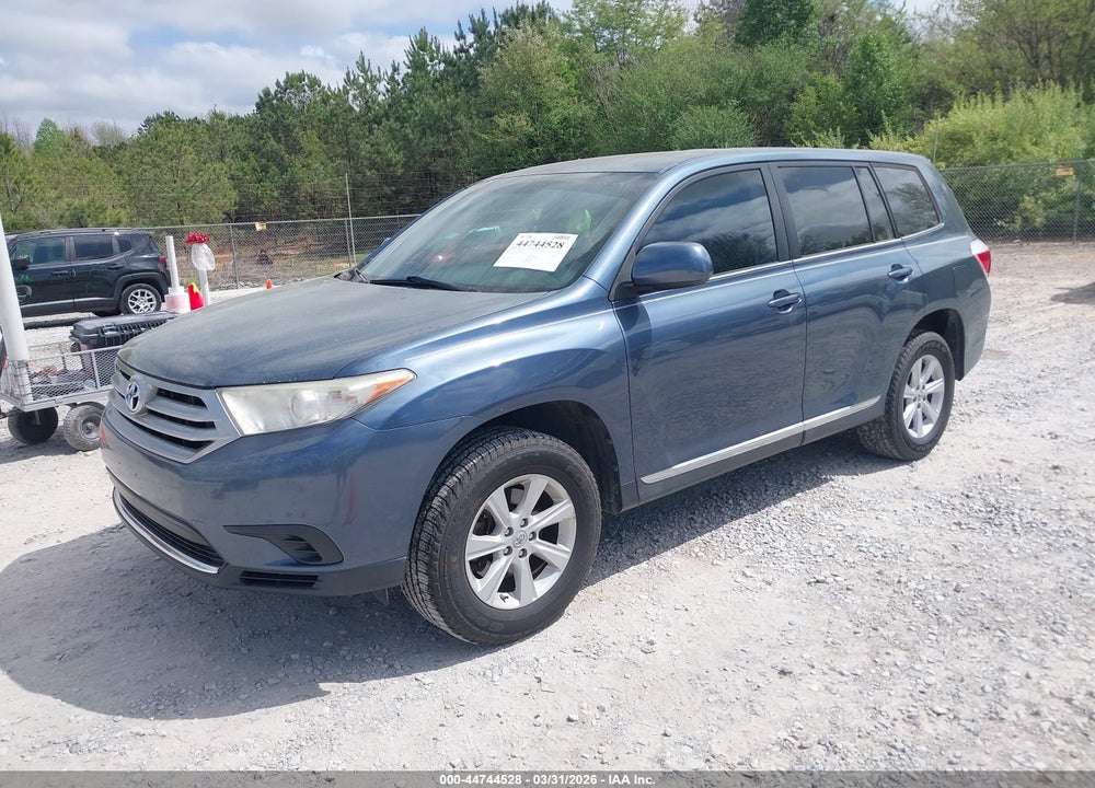 2013 TOYOTA HIGHLANDER VIN: 5TDZA3EH7DS038347