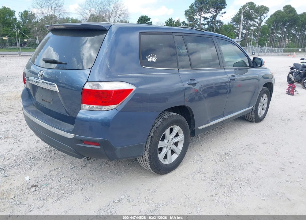 2013 TOYOTA HIGHLANDER VIN: 5TDZA3EH7DS038347