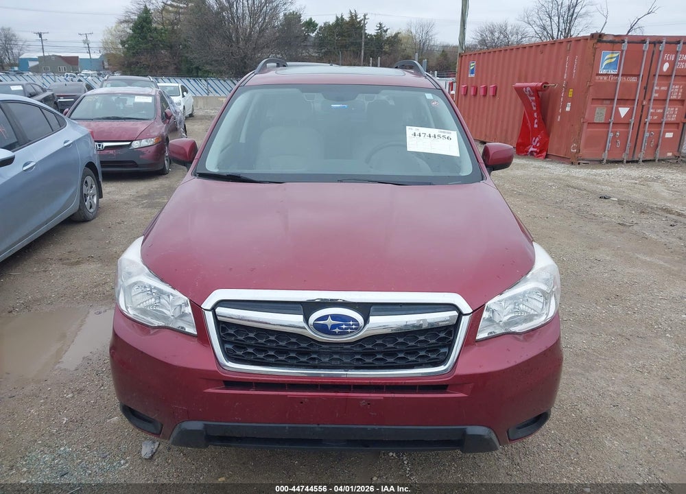2015 SUBARU FORESTER 2.5I PREMIUM VIN: JF2SJAGC1FH520747