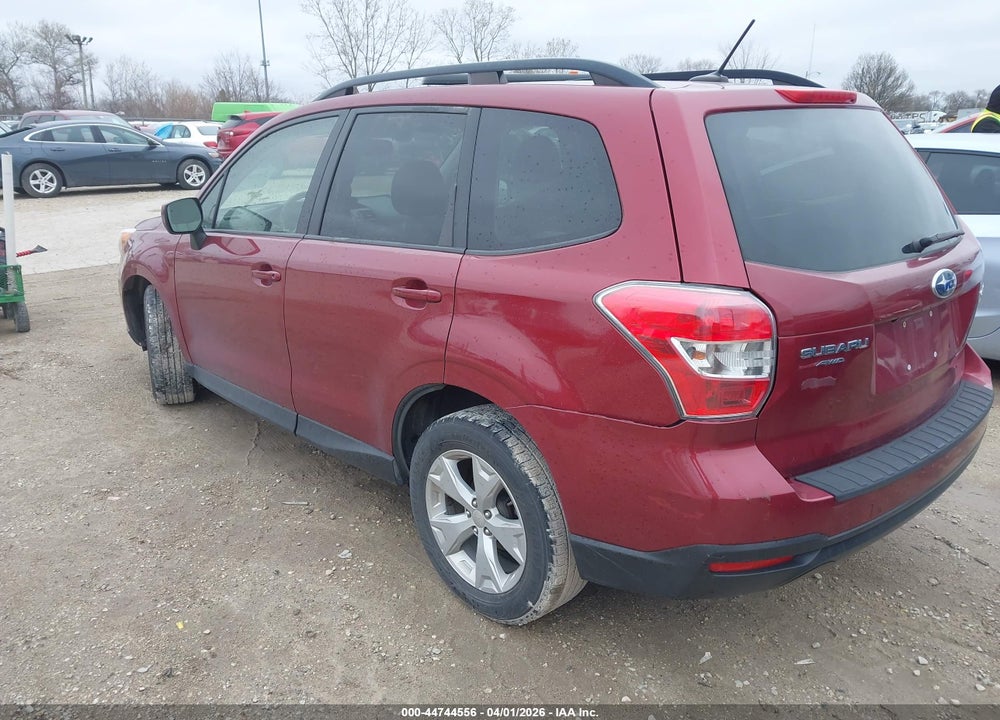 2015 SUBARU FORESTER 2.5I PREMIUM VIN: JF2SJAGC1FH520747