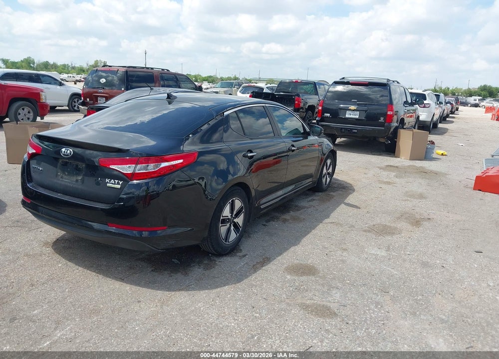 2013 KIA OPTIMA HYBRID LX VIN: KNAGM4AD9D5060800