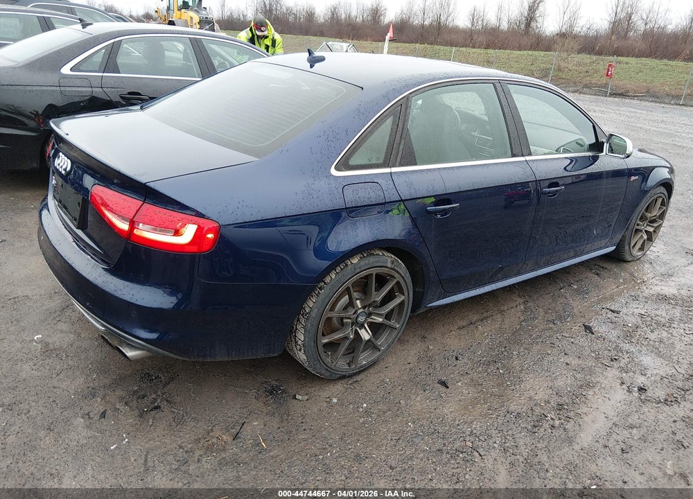 2013 AUDI S4 3.0T PREMIUM PLUS VIN: WAUBGAFL3DA105267