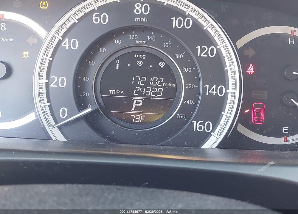2014 HONDA ACCORD EX VIN: 1HGCR2F70EA091728
