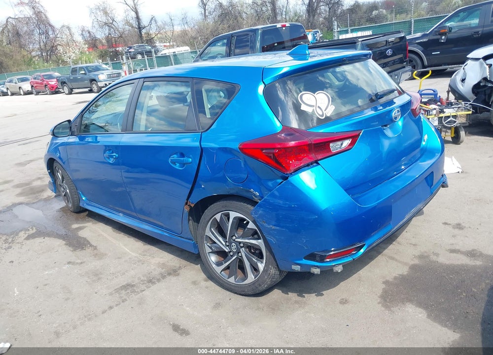 2016 SCION IM VIN: JTNKARJE9GJ509685