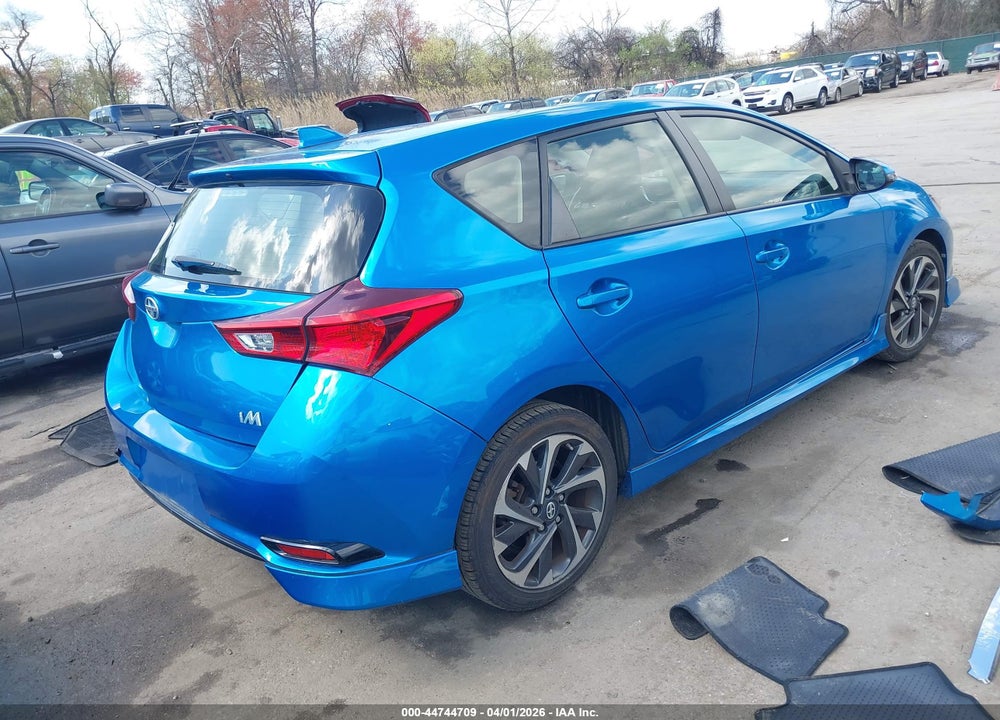 2016 SCION IM VIN: JTNKARJE9GJ509685