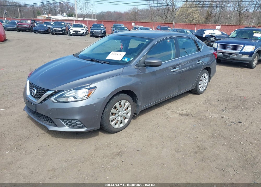 2016 NISSAN SENTRA S VIN: 3N1AB7AP7GY226929