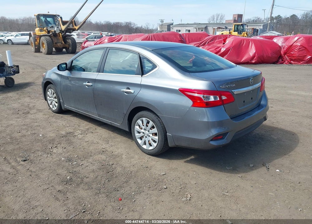 2016 NISSAN SENTRA S VIN: 3N1AB7AP7GY226929