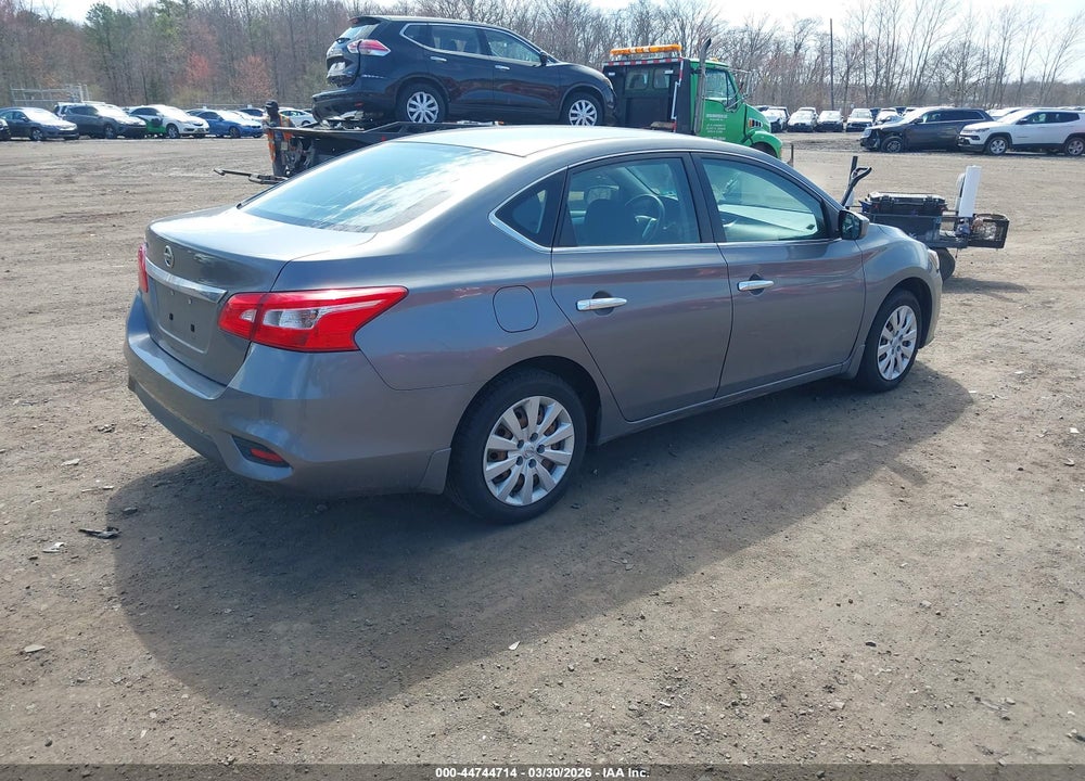 2016 NISSAN SENTRA S VIN: 3N1AB7AP7GY226929