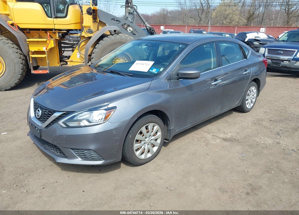 2016 NISSAN SENTRA S VIN: 3N1AB7AP7GY226929