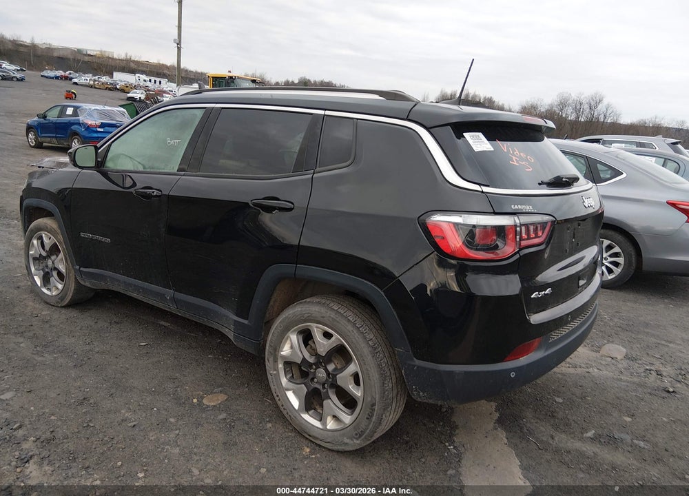 2019 JEEP COMPASS LIMITED 4X4 VIN: 3C4NJDCB4KT622856