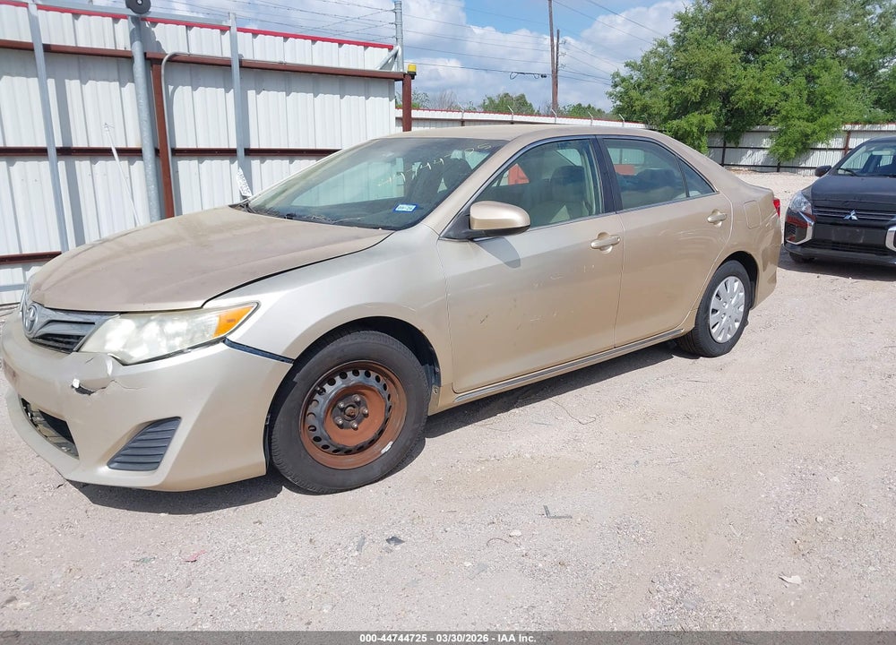 2012 TOYOTA CAMRY LE VIN: 4T1BF1FK6CU062145