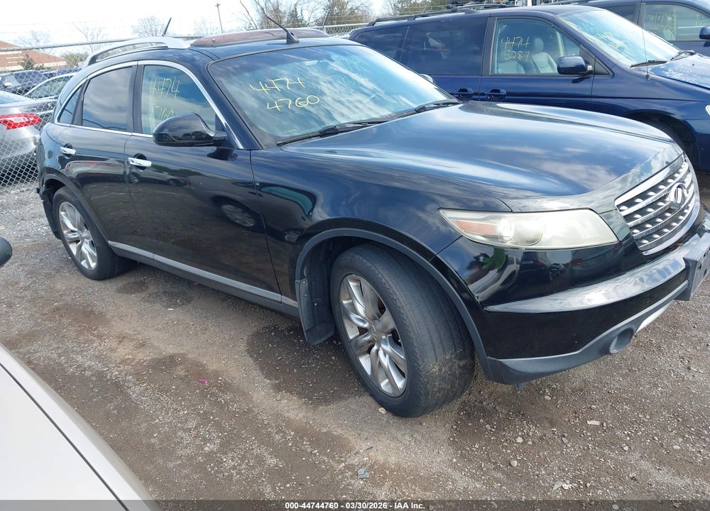 2006 INFINITI FX45 VIN: JNRBS08W56X400809