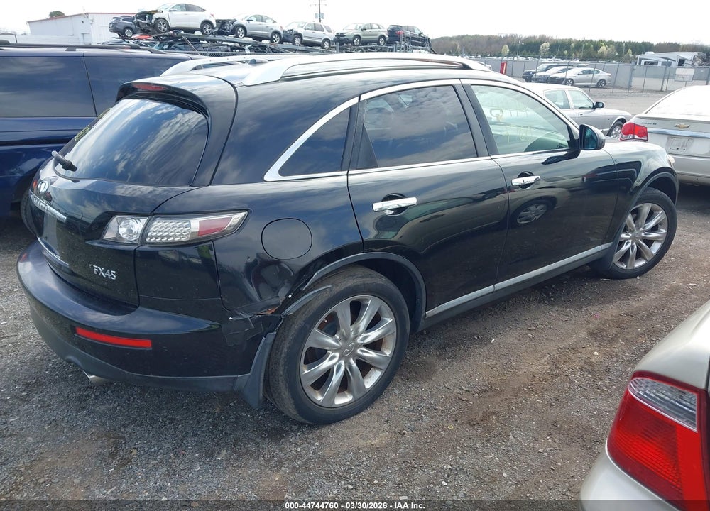 2006 INFINITI FX45 VIN: JNRBS08W56X400809